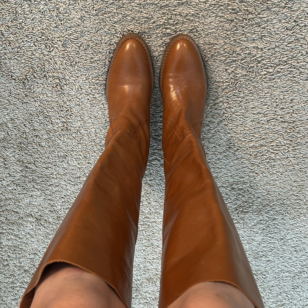 Zara 70s style boots size 39